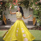 Circle Gota Mirror Lehenga Set
