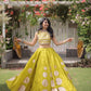 Circle Gota Mirror Lehenga Set