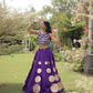 Circle Gota Mirror Lehenga Set