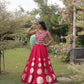 Circle Gota Mirror Lehenga Set