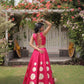 Circle Gota Mirror Lehenga Set