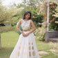Circle Gota Mirror Lehenga Set