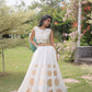 Circle Gota Mirror Lehenga Set