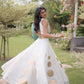 Circle Gota Mirror Lehenga Set