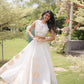 Circle Gota Mirror Lehenga Set