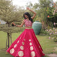 Circle Gota Mirror Lehenga Set