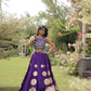 Circle Gota Mirror Lehenga Set