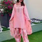 Classic Embroidered Silk Kurta Farshi Set for Festive and Traditional Wear