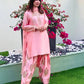 Classic Embroidered Silk Kurta Farshi Set for Festive and Traditional Wear