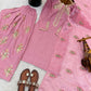 Classic Embroidered Silk Kurta Farshi Set for Festive and Traditional Wear