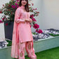 Classic Embroidered Silk Kurta Farshi Set for Festive and Traditional Wear
