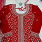 Cobalt Silver Sequin Sharara Set