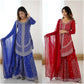 Cobalt Silver Sequin Sharara Set