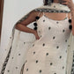 Contrast Border Booti Suit