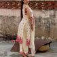 Contrast Border Booti Suit