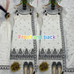 Contrast Border Booti Suit