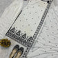 Contrast Border Booti Suit