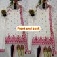 Contrast Border Booti Suit