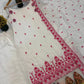 Contrast Border Booti Suit