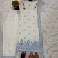 Contrast Border Booti Suit