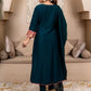 Contrast Cuff Anarkali Kurta