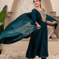 Contrast Cuff Anarkali Kurta