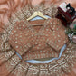 Copper Rose Tibby Saree and Blouse