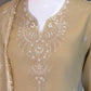 Cosmos Fabric Embroidered Kurta Palazzo Set