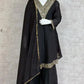 Cosmos Fabric Mirror Work Anarkali Plazo Set