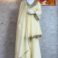 Cosmos Fabric Mirror Work Anarkali Plazo Set