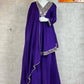 Cosmos Fabric Mirror Work Anarkali Plazo Set