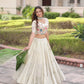 Cosmos Silk Lehenga Choli Set With Embroidered Dupatta