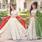 Cosmos Silk Lehenga Choli Set With Embroidered Dupatta