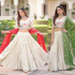 Cosmos Silk Lehenga Choli Set With Embroidered Dupatta