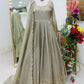 Crazy Gold Sequin Gown