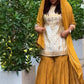 Crepe Embroidered Sharara Set with Dupatta