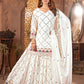 Crepe Silk Mirror Embroidery Sharara Set