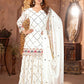 Crepe Silk Mirror Embroidery Sharara Set