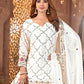 Crepe Silk Mirror Embroidery Sharara Set