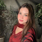 Crimson Embroidery Kurta Set with Dupatta