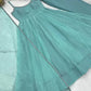 Crunchy Silk Anarkali Set with Swarovski Work Dupatta & Pant