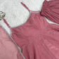 Crunchy Silk Anarkali Set with Swarovski Work Dupatta & Pant
