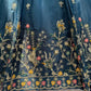 Crunchy Silk Embroidered Gown Sharara Set with Dupatta for Elegant look