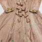 Crunchy Silk Embroidered Gown Sharara Set with Dupatta for Elegant look