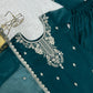 Crunchy Silk Embroidered Sharara Suit Set for Festive and Wedding Wear