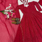 Designer Blooming Georgette Anarkali Suit Set