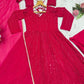 Designer Blooming Georgette Anarkali Suit Set