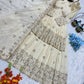 Designer Chinnon Silk Embroidered Lehenga Set
