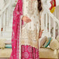 Designer Chinon Sharara Suit with Digital Print & Mirror Work