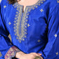 Designer Chinos Embroidered Top with Farshi Palazzo and Dupatta Set